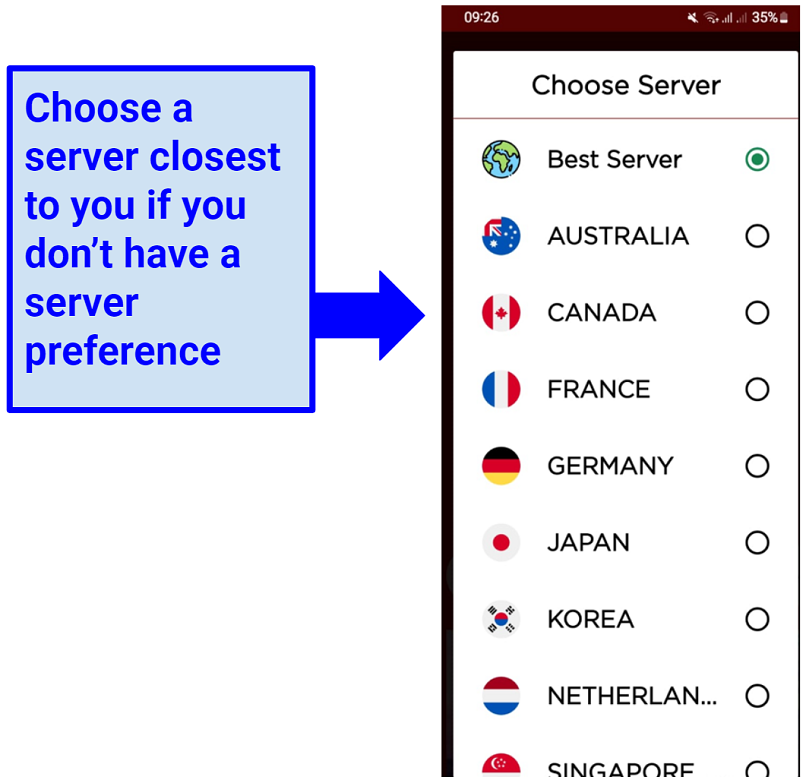 Server Network — Small Global Server Network