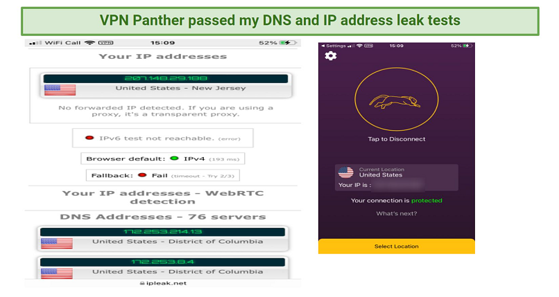 IP, DNS, WebRTC, and IPv6 Leaks